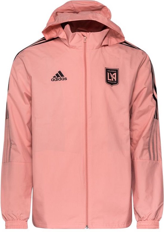 Adidas Los Angeles FC Jas All Weather - Roze - Maat XS - Unisex