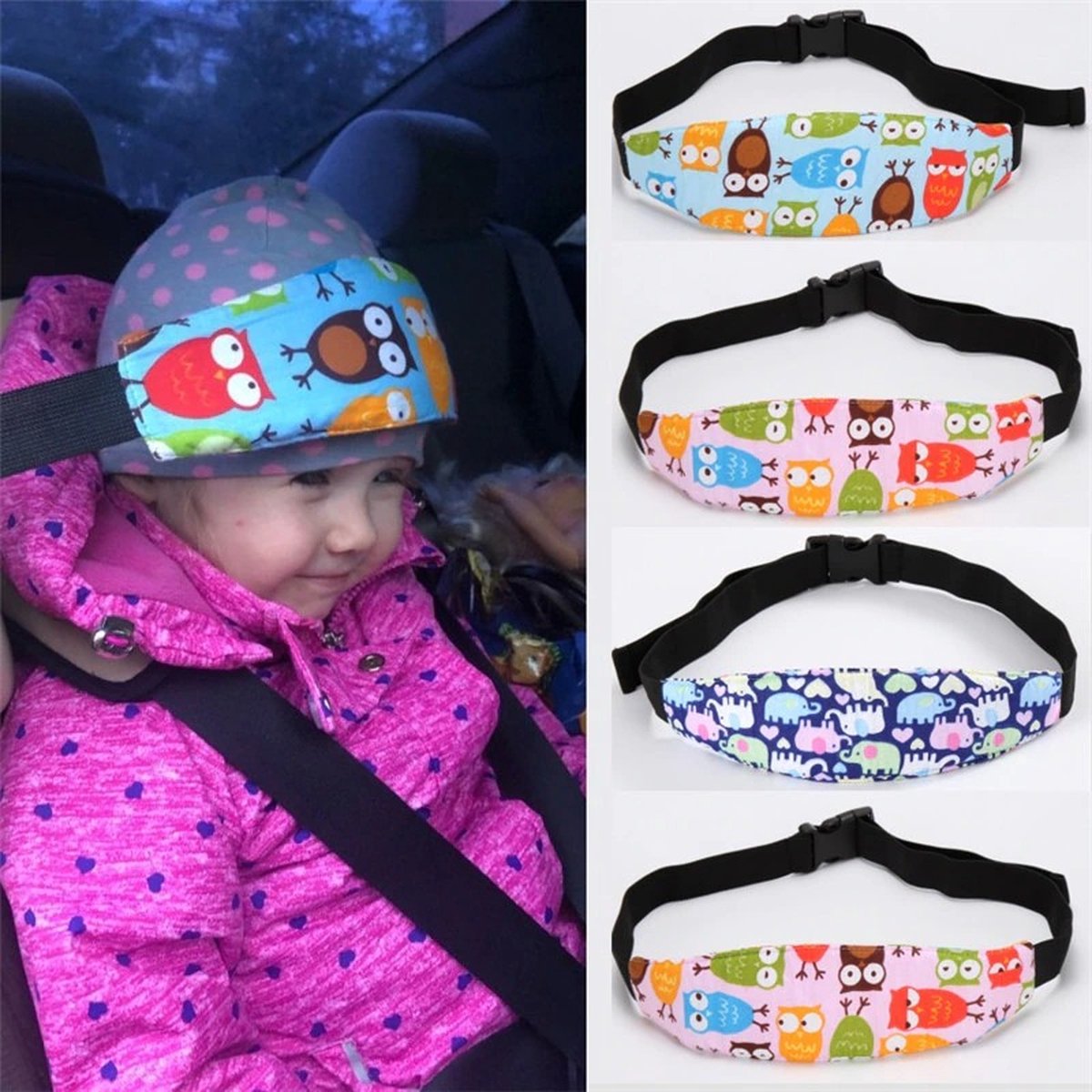 Appui-tête Siège enfant Bandeau Tout-petit Voiture Appui-tête