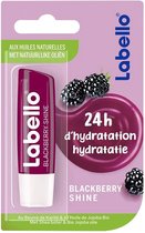Labello Lippenbalsem Blackberry Shine - 5.5 ml - Lipbalsem Met Shea boter & Bio Jojoba olie - Lipbalm - Lipverzorging