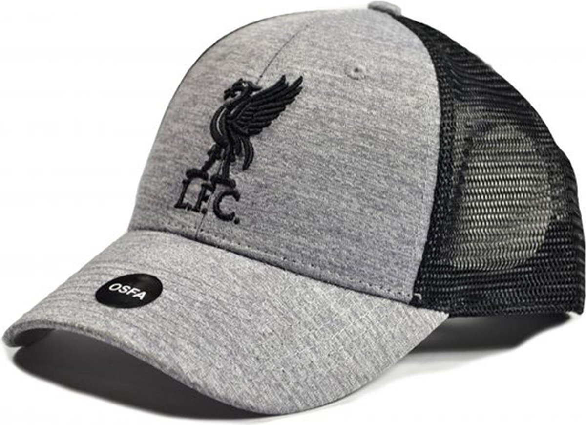 Liverpool cap trucker grijs/zwart