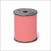 Premium Paperlook lint - Krullint - Roze - Cadeaulint - met relief – rol van 10mm x 250 meter