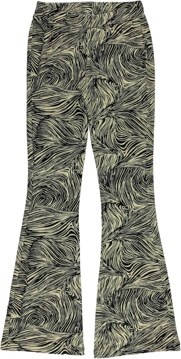 Geisha - Lange Broek - Black Offwhite - Maat 176
