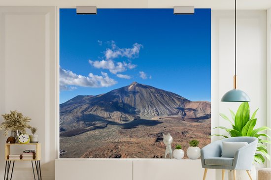 Papier peint Papier peint photo Tenerife - Grand volcan espagnol sur Tenerife largeur 260 cm x hauteur 260 cm - Impression photo sur papier peint vinyle (disponible en 7 formats) - chambre/séjour/bureau
