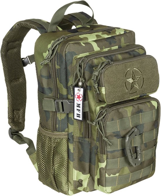 MFH - US Backpack - Assault I "Basic" rugzak - M 95 CZ camouflage