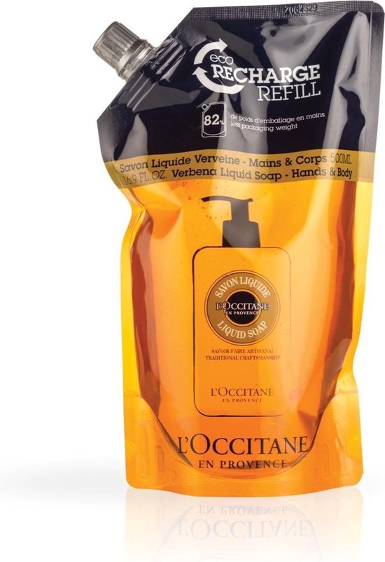 L'Occitane Shea Hands & Body Verbena Liquid Soap Refill 500 ml Savon  liquide 1 pièce(s) | bol