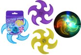 Frisbee met licht - Klein - Flexibel - Siliconen - 15 cm - Speelgoed - Buitenspeelgoed - Overgooien
