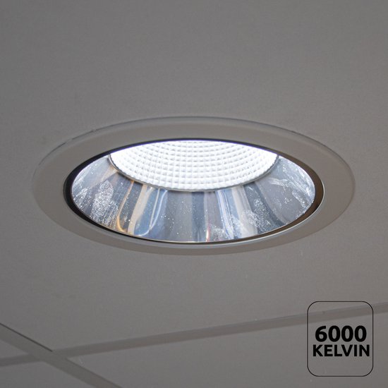CESULIS LED Downlight Plafondlamp Vierkante Cob Dimbare 7 W 9 12 14 18