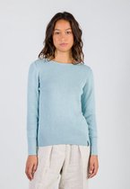 Loop.a life - Pull pour femme - Pull durable - Pull à col bateau chic - Menthe - Pull pour femme - Taille L