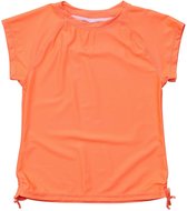 Snapper Rock - UV Rash top voor meisjes - Korte mouw - Oranje - maat 12 (141-148cm)