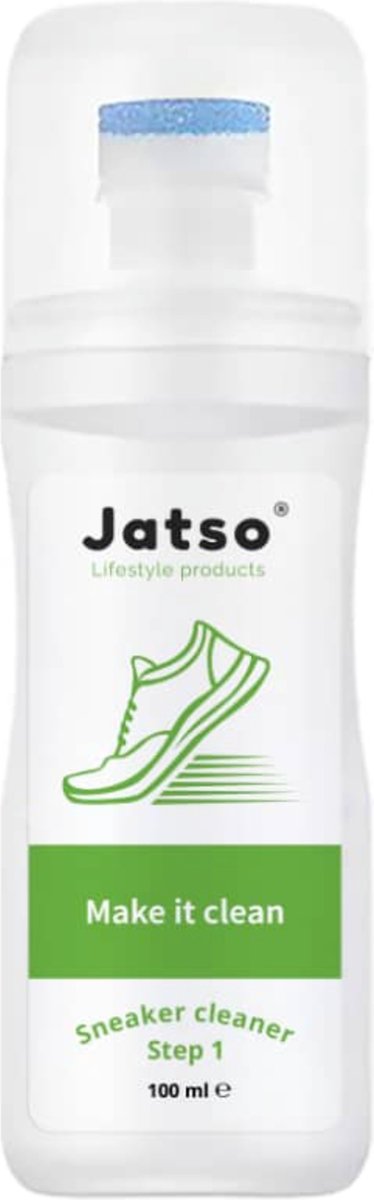 Jatso® - Schoenreiniger - Sneaker Cleaner - Sneaker Onderhoud - Sneaker Cleaning Kit - 100ml