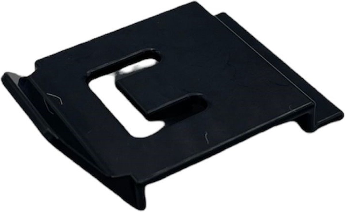 Plisse hordeur clip Zwart