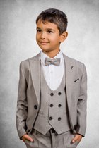 Kinder smoking kostuum grijs 10 jaar (140)
