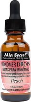 Mia Secret - Monomer Drops - Aangename Geur Voor Acryl Vloeistof - 30 ml - PERZIK
