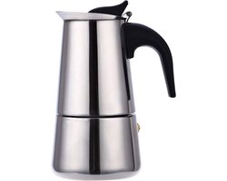 SB Line Espresso Maker 9 Kops RVS - INDUCTIE