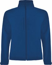 Soft shell jas Kobalt Blauw Rudolph merk Roly maat 2XL