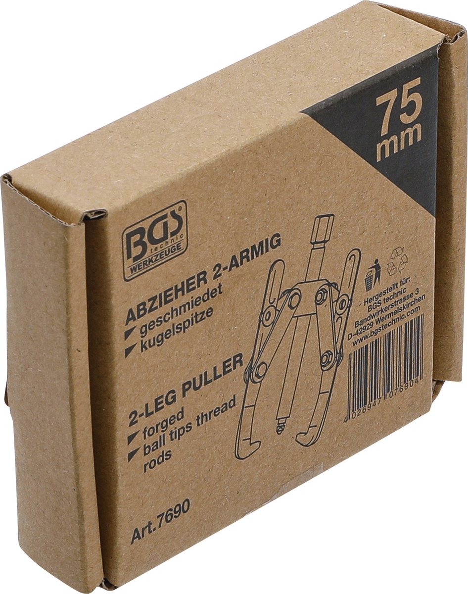 BGS 7697 | Buiten binnen lagertrekkerset, 3 armig | 25 - 120 mm