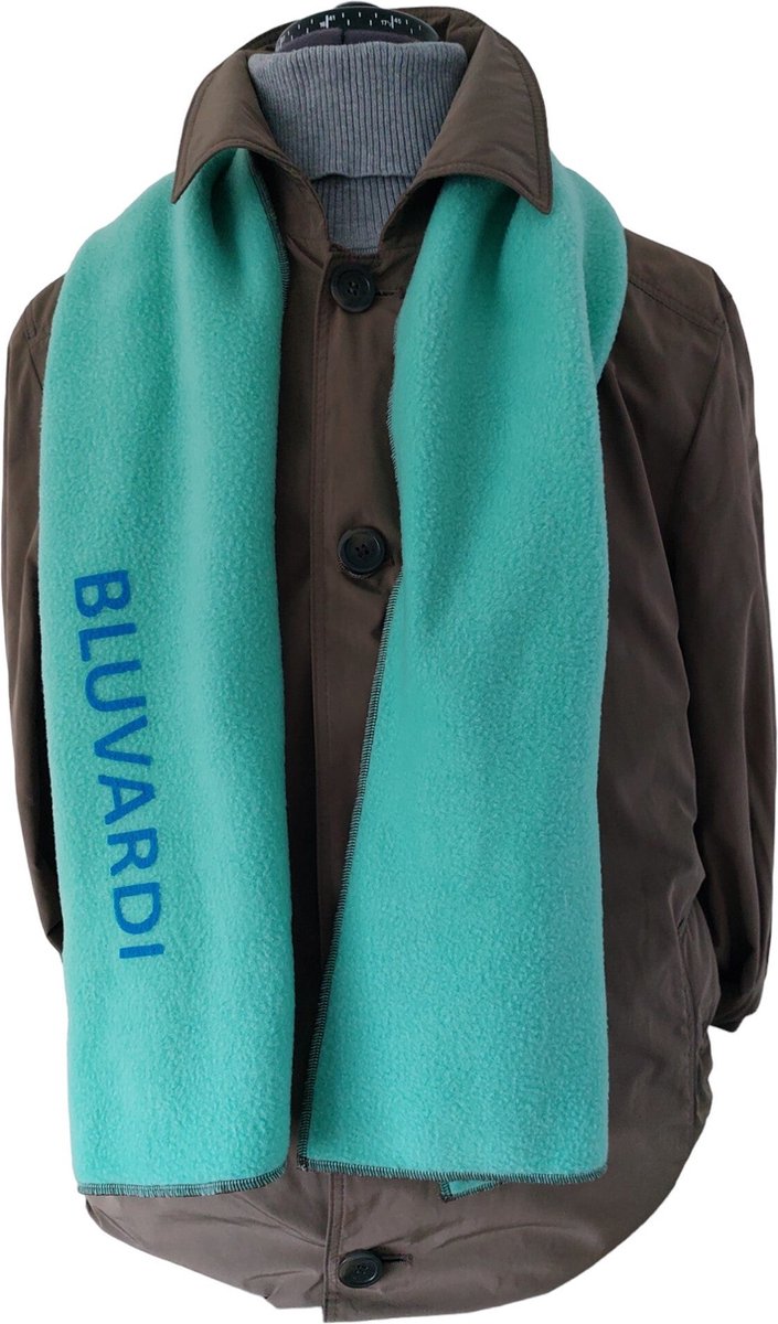 Bluvardi- Antipilling Fleece Sjaal - Aqua green