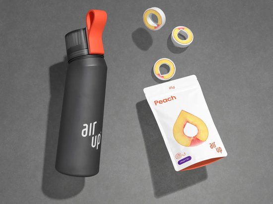 Bouteille Air Up Neuve 650 Ml + 3 Dosettes Aromatisées - BPA Free, Design Sport Et Couleurs Au Choix