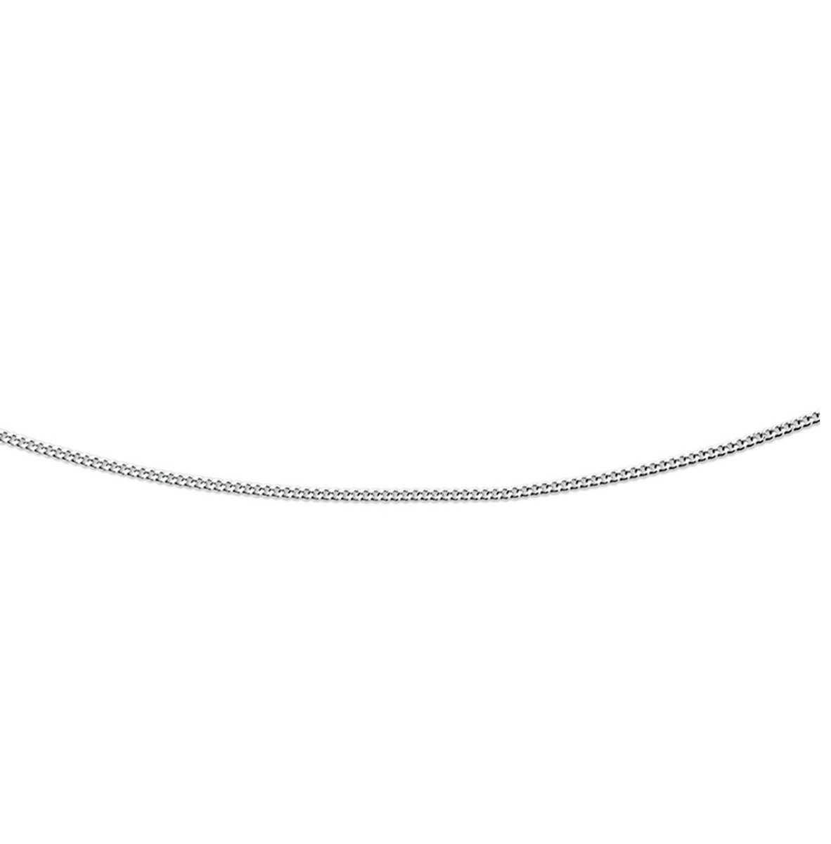 Witgouden ketting 14krt – 42cm - uitverkoop - Kasius 41.02193