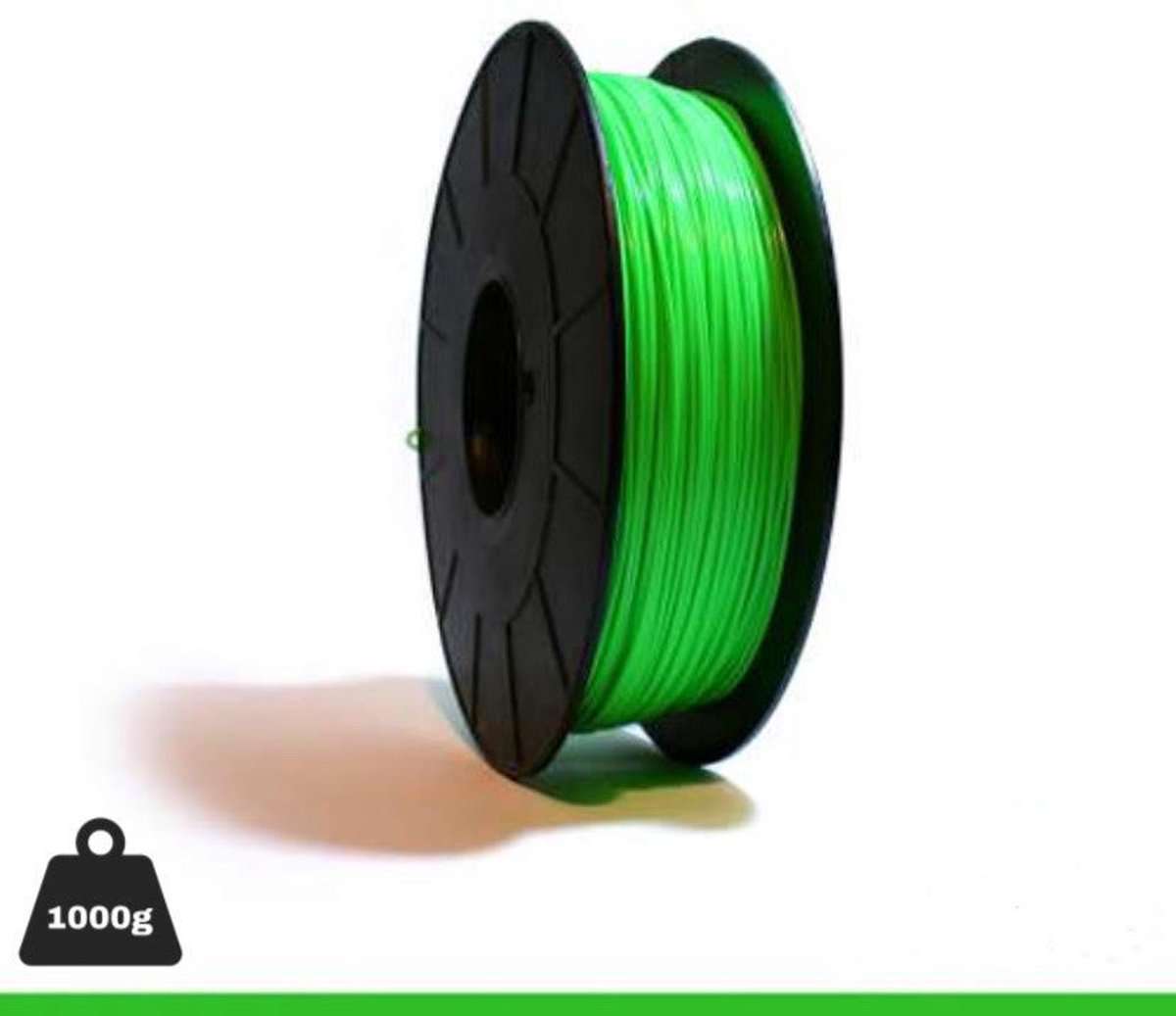Neon groen - PLA filament - 1kg - 1.75mm - 3D printer filament