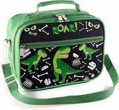 Boîte à lunch/sac isotherme pour Enfants - Vert - Dinosaurus - Sac à bandoulière - 4 litres