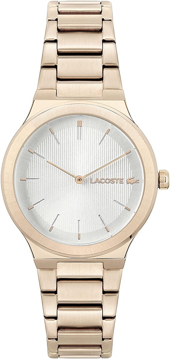 Lacoste Chelsea 2001180 Horloge - Staal - Rosékleurig - Ø 34 mm