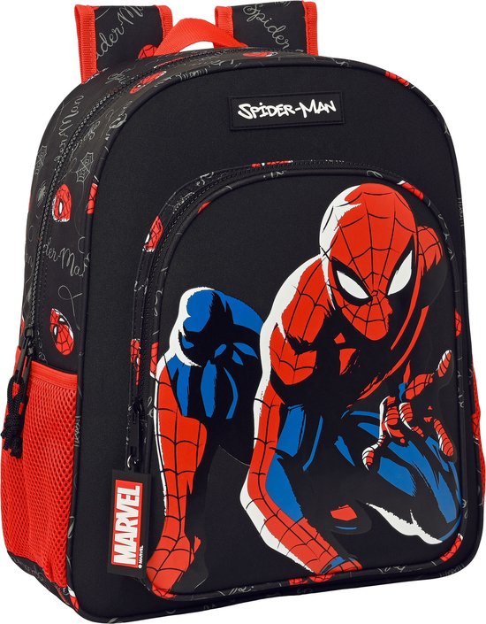 SpiderMan Rugzak, Hero - 38 x 32 x 12 cm - Polyester