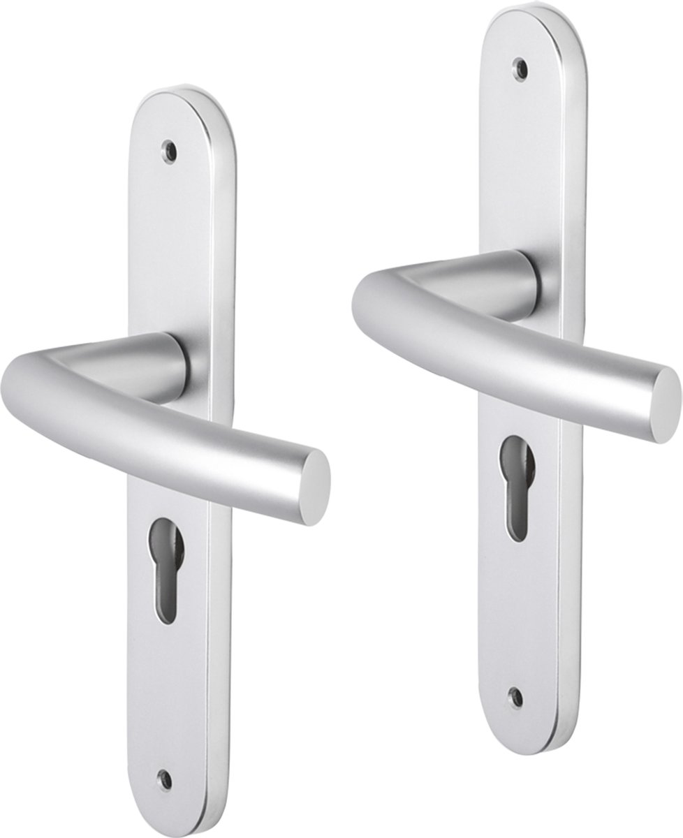 Impresso Burton Aluminium op Ovaal schild met schroeven PC55