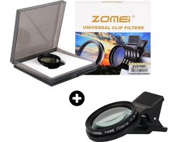 Zomei Macro Lens Telefoon Close-up 12.5X Filter Lens – Clip-on Lens Macro Filter Telefoon Camera Filter Lens voor iPhone Samsung