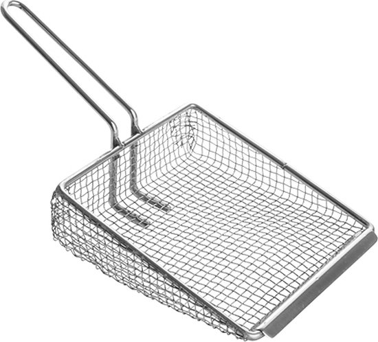 Liveup Frietschep - RVS schep voor friet of patat - 20x17cm | bol