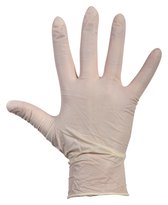 COMFORT-latex handschoenen-gepoederd -100st- S