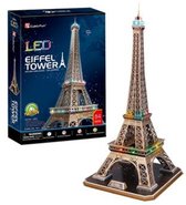 Cubic Fun 3D Puzzel Eiffel Tower Led