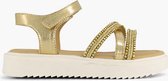 oxmox Gouden platform sandaal - Maat 28