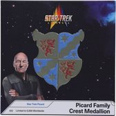 Star Trek Medallion Picard Family Crest - Limited Edition