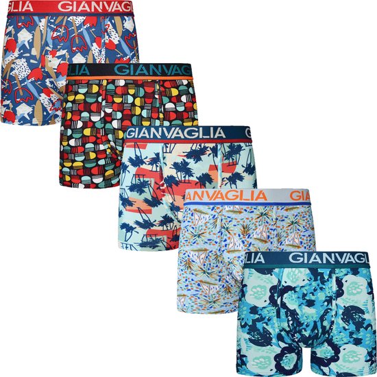 Nur Die Mini 5-pack van katoen meerkleurig onderbroeken dames, zwart, 40/42 NL