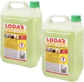 Loda Super Javel 8° -Bleekwater- vloeibaar-desinfecteren-multifunctionele schoonmaakmiddel-2 x 5 Liter Voordeelpakket
