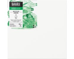 Liquitex 418040040 Recycled Plastic Canvas 40×40 cm – Deep Edge | Drievoudig Geprimed | 100 % Gerecycled Plastic | FSC Houten Frame | Voor Acryl- &…
