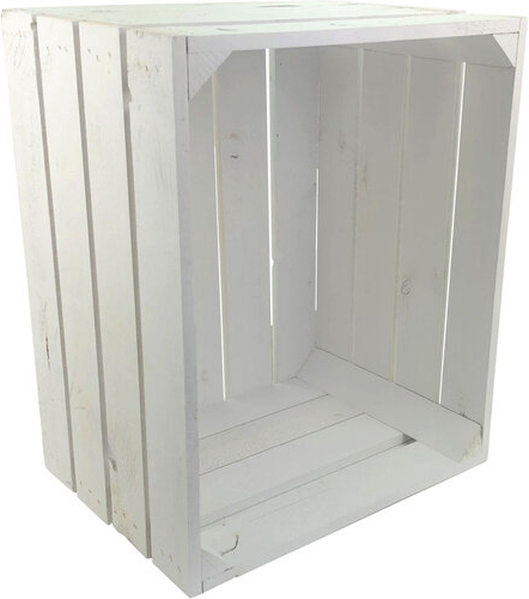 Fruitkist - Meubelkist nieuw Beach White DecoLis