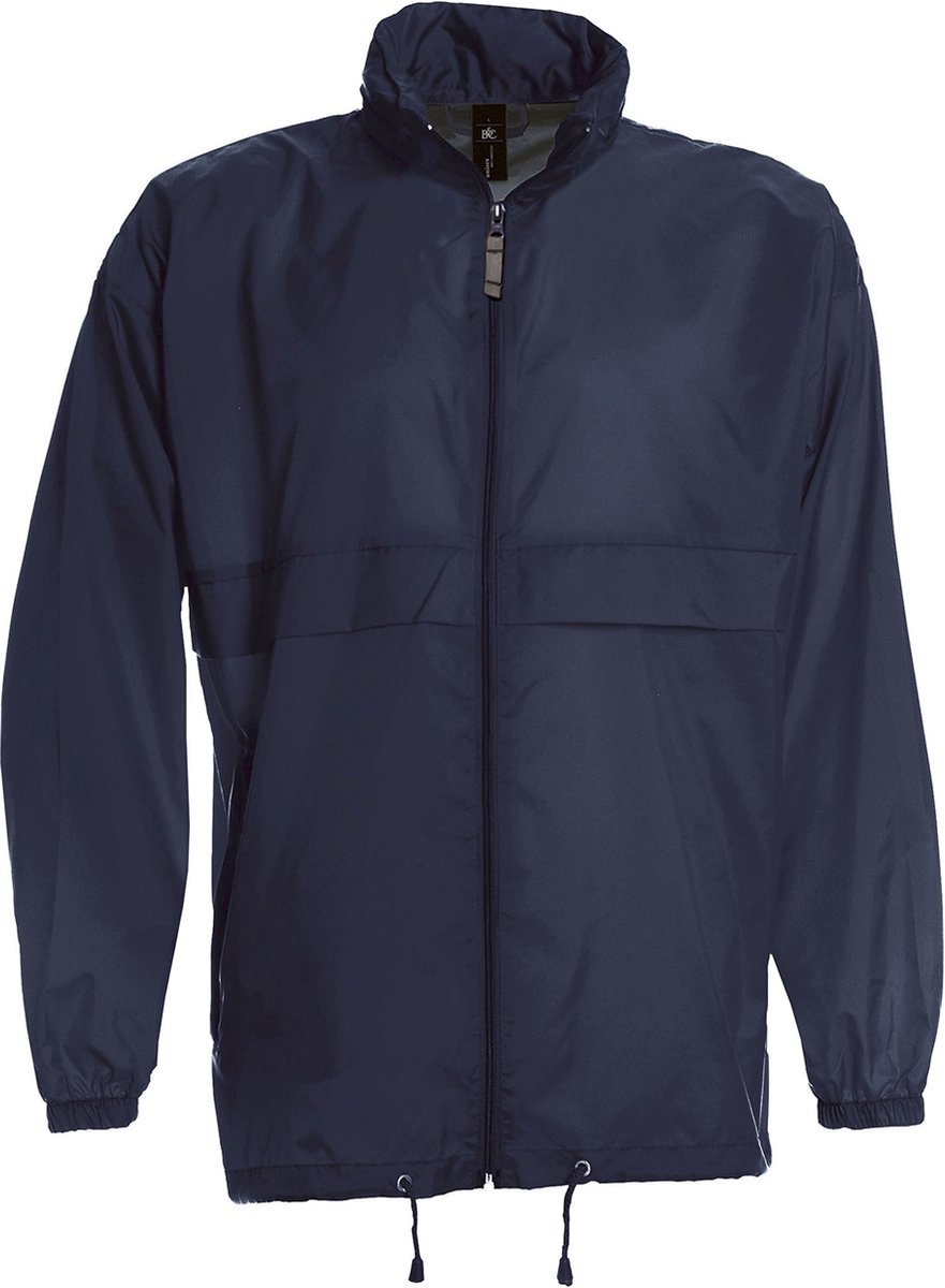 Windjas ‘Sirocco Men Windbreaker’ B&C Collectie Donkerblauw