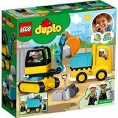 LEGO DUPLO Truck & Graafmachine met rupsbanden - 10931
