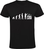 Scheikunde evolutie Heren T-shirt | wetenschap | lab | laboratorium | werk