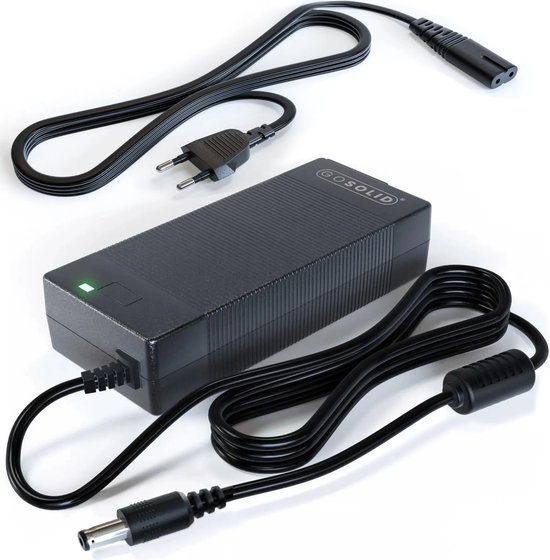 GO SOLID! ® Oplader geschikt voor Engwe e-bike - 54.6V 2A van GO SOLID! — afbeelding 2