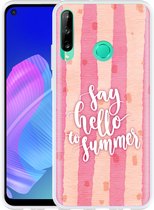 Huawei P40 Lite E Hoesje Say Hello to Summer Designed by Cazy