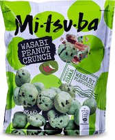 Mitsuba – Wasabi Peanut Crunch – Nootjes – Snacks - Box of 6 x 125 gram