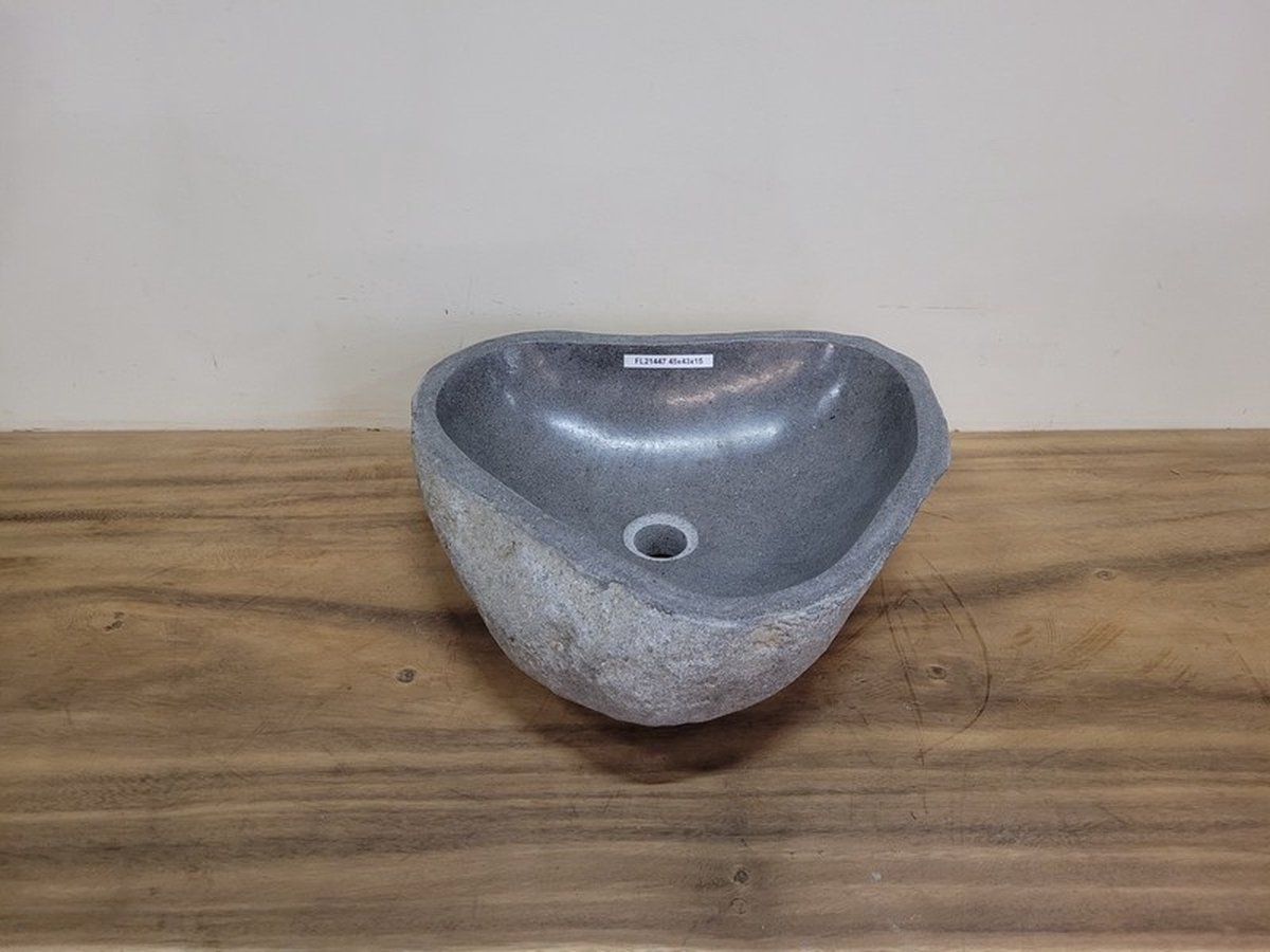 Waskom natuursteen FL21447 - 45x43x15cm