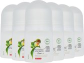 Dove Powered By Plants Deo Roller Geranium - 6 x 50 ml