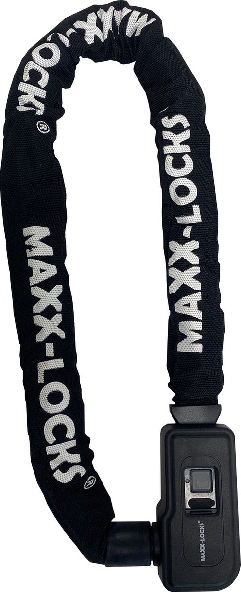 Maxx-Locks Foxton Fietsslot Met Vingerscan - 90 cm - Zwart van Maxx — afbeelding 4