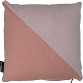 MONOW- Sierkussen - Peach - Scandinavisch - Roze Zalmroze - 50x50cm - 100% recycled textiel en polyester