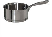 5Five - Steelpan/sauspan - Alle kookplaten geschikt - zilver - D18 cm