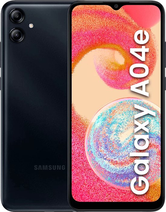 Samsung Galaxy A04e - 32GB - Zwart